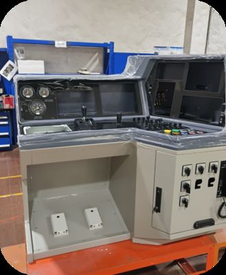 แผงควบคุมห้องขับรถจักรลากสำหรับส่งออก