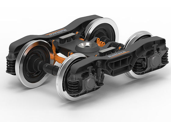 Railway Train Bogie Welded Fabrication Frame Good Vertical Stationarity