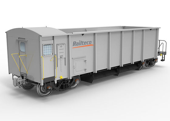 Carro di trazione ferroviario, carrello a trazione aperta 36m3 carico su asse personalizzato