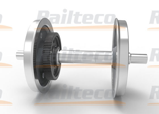 1000mm Ferroviário Wheel Set, Ferroviária Wagon Wheel Set Gauge Meter
