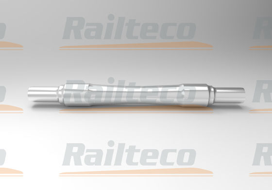 আইএসও সার্টিফিকেশন সহ উচ্চ শক্তির রেলওয়ে অক্ষ 192 মিমি হুইল সিট ব্যাসার্ধ