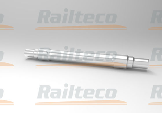 यूआईसी मानक रेलवे एक्सल क्लास के 222.25 मिमी व्हील सीट व्यास