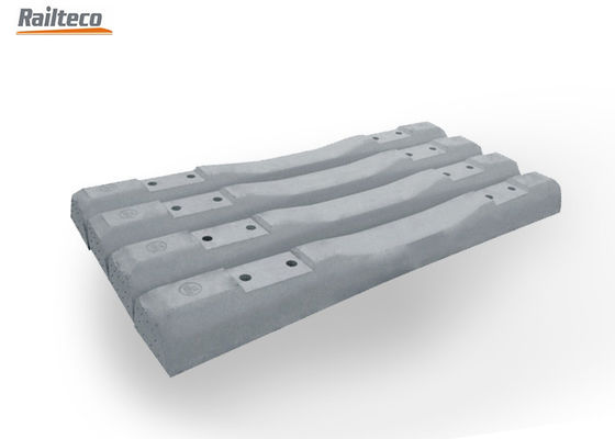 Traverse ferroviarie in calcestruzzo pretensionate a 20 t per carico di asse e di zavorra