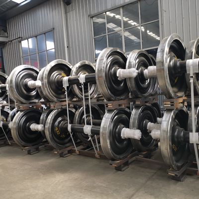 AAR 표준 920mm 망치 철강 철도 바퀴 세트