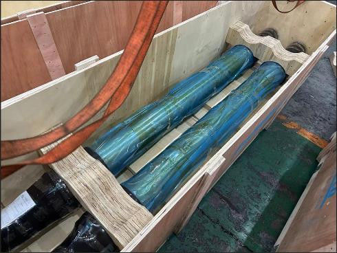 IRS R-16/95 রেলওয়ে এক্সেল ডায়া 840mm রেলওয়ে ওয়াগনের জন্য অর্ধ-সমাপ্ত এক্সেল