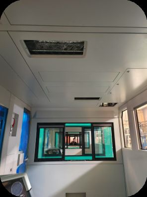 Ruang kendali masinis langsir yang efisien