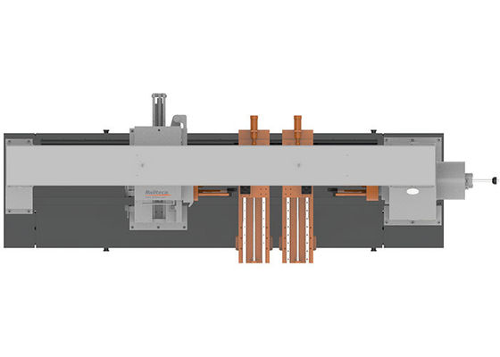 3500kN Tekerlek Montaj Makinesi 1600mm - 2550mm Uygulanabilir Aks Uzunluğu Tekerlek Pres Makinesi