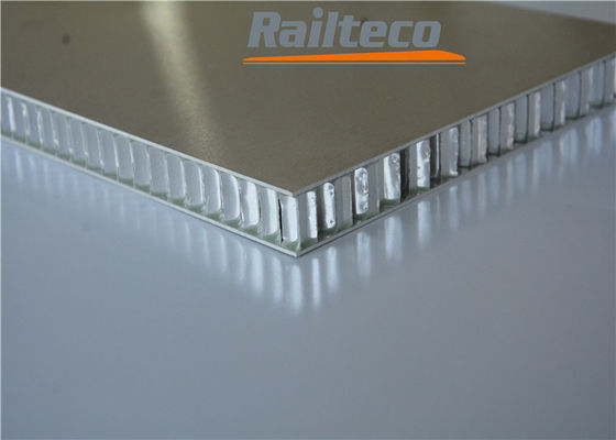 Ανθεκτικό στη φωτιά εσωτερικό του επιβατικού τρένου, πλακέτα μελιού από αλουμίνιο