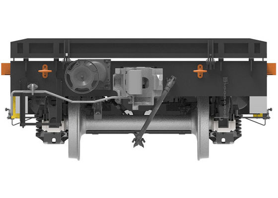 सामान्य प्रयोजन फ्लैट रेल कार 1000 मिमी गेज 20GP / 40GP कंटेनर फ्लैट वैगन फ्लैट कार