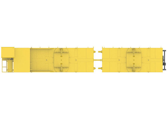 コンクリートビーム鉄道貨物車両 12km/h 最大運転速度