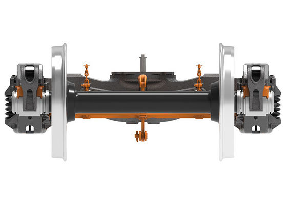 5.2T Tare Peso Ferrovia Bogie, Ferrovia Treno Bogie 1800mm Base delle ruote
