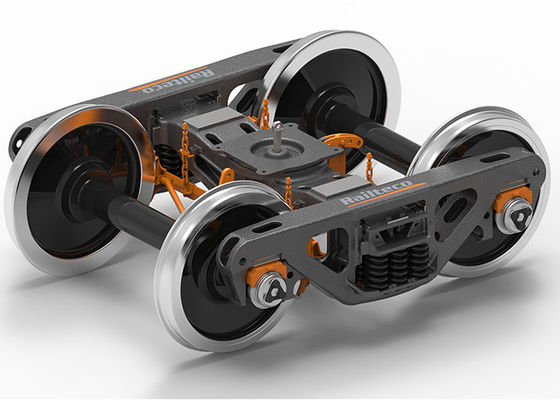 5.2T Tare Peso Ferrovia Bogie, Ferrovia Treno Bogie 1800mm Base delle ruote