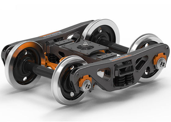 1000mm 스피드 철도 4 휠 보기 미터 스피드 Ø724mm 지름 바퀴