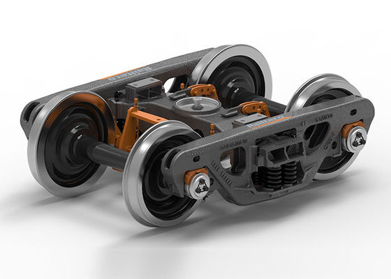 Ferroviária de aço fundido de três peças, de 80 km/h, velocidade máxima