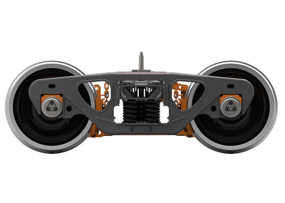 Wysokiej wytrzymałości 4-kołowy wózek Ø863 mm średnica koła wygodna obsługa