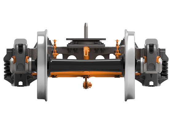 Wysokiej wytrzymałości 4-kołowy wózek Ø863 mm średnica koła wygodna obsługa