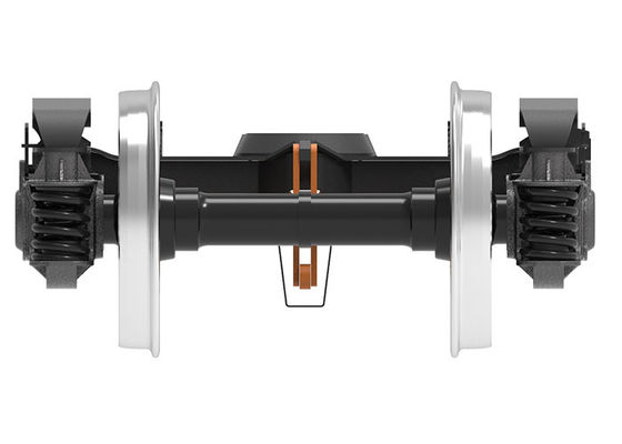 Railway Train Bogie Welded Fabrication Frame Good Vertical Stationarity