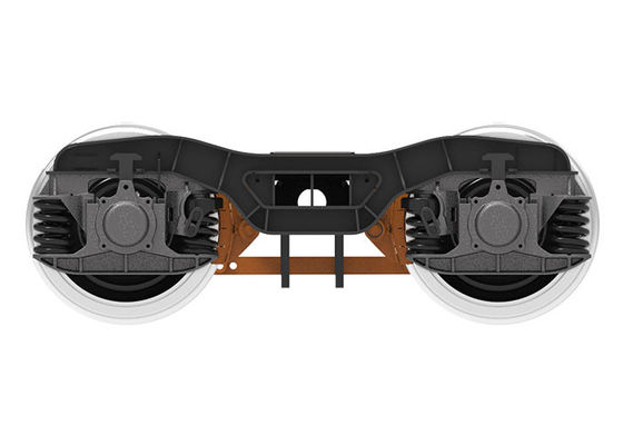 Railway Train Bogie Welded Fabrication Frame Good Vertical Stationarity