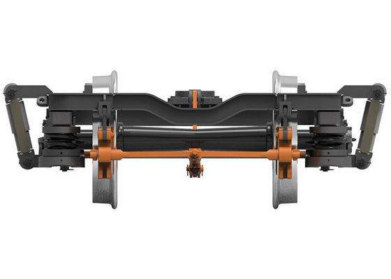1165mm Tekerlek Bazası Demiryolu Bogie RTKZ1 Yolcu Arabası Demiryolu Arabası için