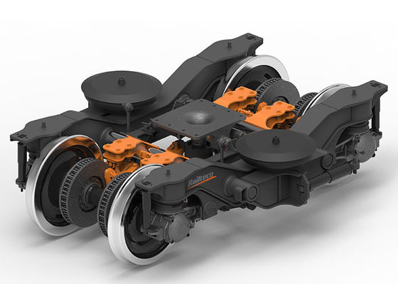 ความน่าเชื่อถือสูง รถไฟฟ้า โบกี้ โครงสร้างการปั่นสําหรับรถโดยสาร