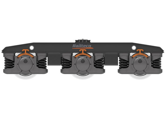 โครงสร้างเรียบง่าย รถไฟฟ้า โบกี้ โฟมผสมสําหรับรถบรรทุกความเร็วต่ํา