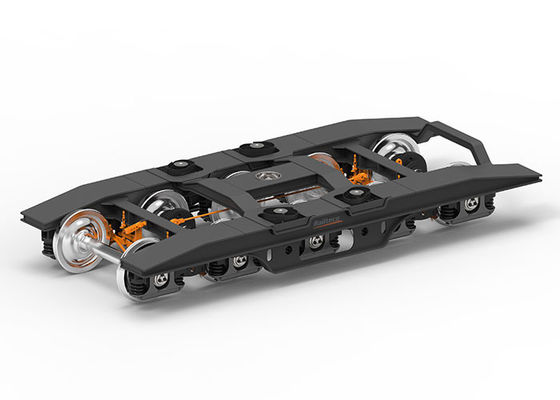 Five Axles Railway Bogie 1981mm Diário Centro Distância Alta Confiabilidade