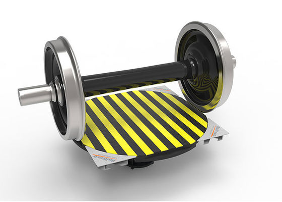 বায়ুসংক্রান্ত রেলওয়ে হুইসেট টার্নটেবল 110mm - 140mm ব্যাসার্ধ উত্তোলন উচ্চতা