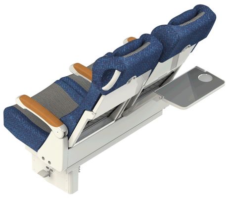 Material opcional Assento de passageiros de segunda classe 450 mm - 1140 mm Largura