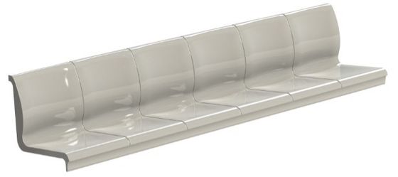 철도 지하철 여객 열차 내부 내구성 높은 견고성