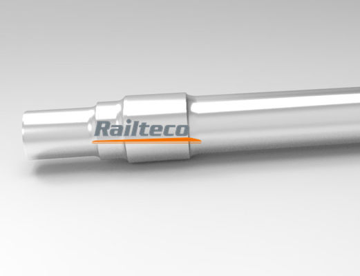 2181 मिमी लंबाई रेल एक्सल, मालगाड़ी एक्सल 150 मिमी जर्नल व्यास