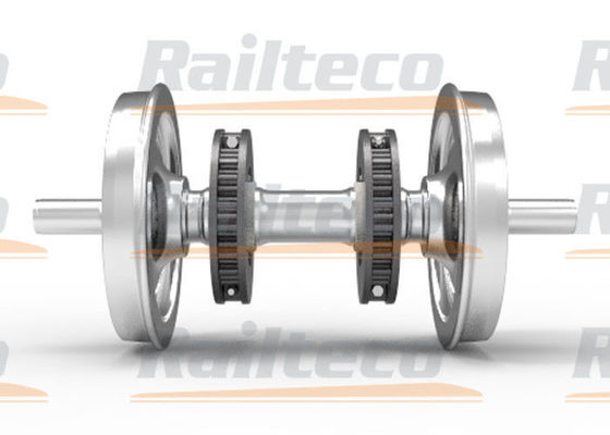 মালবাহী ওয়াগন রেলওয়ে চাকা এবং অক্ষ ভাল যান্ত্রিক বৈশিষ্ট্য