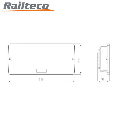 Parties détachées de locomotives ferroviaires