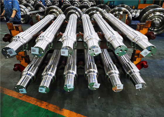 Άξονας σιδηροδρομικής άμαξης με πιστοποιητικά AAR,IRIS,ISO