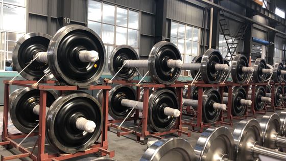 مجموعة عجلات السكك الحديدية 920mm مجموعة عجلات السكك الحديدية BA004 عجلة عالية الموثوقية مع شهادة TSI