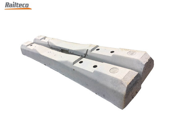 Traverse ferroviarie in calcestruzzo pretensionate a 20 t per carico di asse e di zavorra