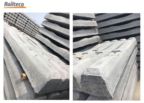 25 طن حمولة المحور التكليف 75kg / M السكك الحديدية المجهدة مسبقاً السكك الحديدية الخرسانية