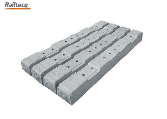 2600mm Tip III Demiryolu Köprüsü Ballast Rayı için Beton Yatak