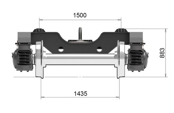 RTHZ36 철도차 보기 철도 엔지니어링 차량용 35km/h